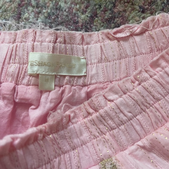 Love Shack fancy pink ruffle skirt. Worn twice. Medium - Picture 2 of 3